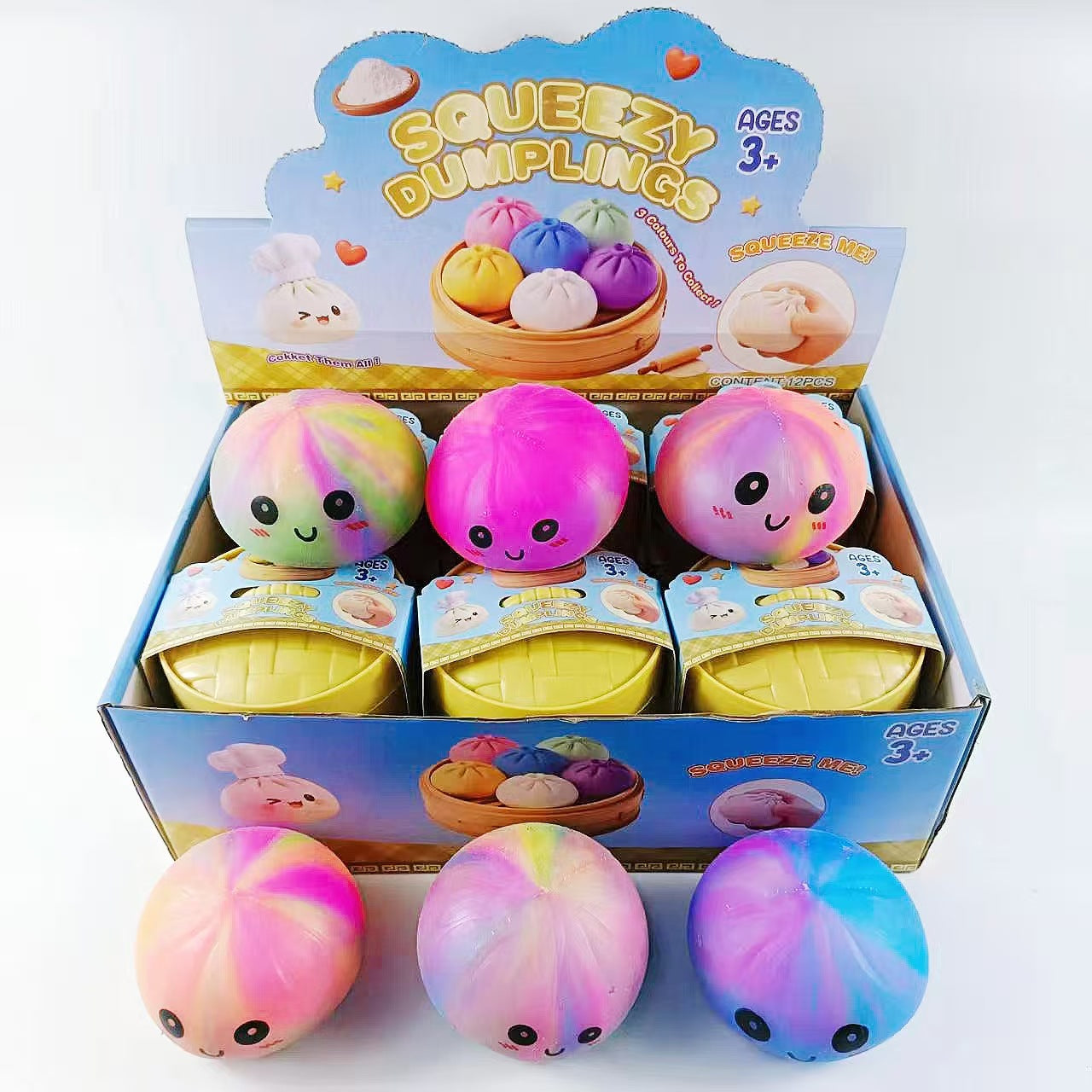 Stress-relief steamed bun squishy REPLICA