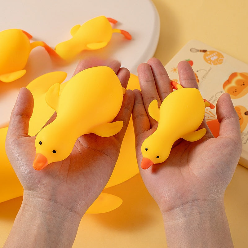 Yellow Duck Squishy Stress Relief Toy