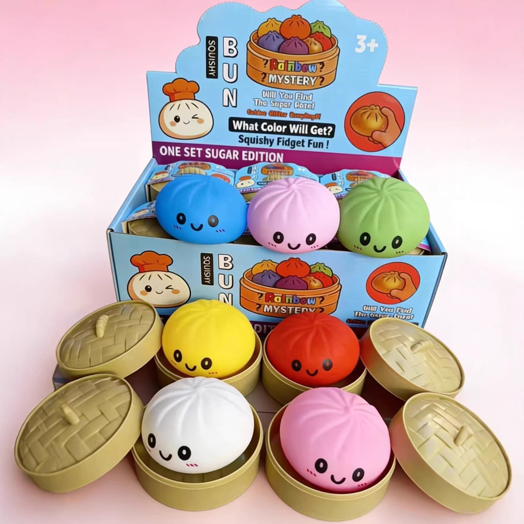 Stress-relief steamed bun squishy REPLICA