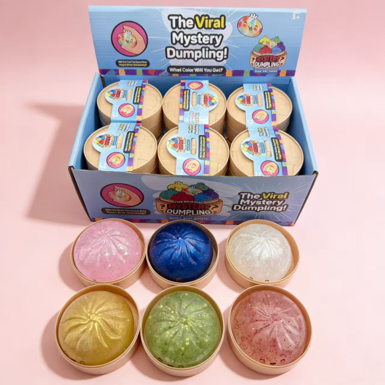 Stress-relief steamed bun squishy REPLICA