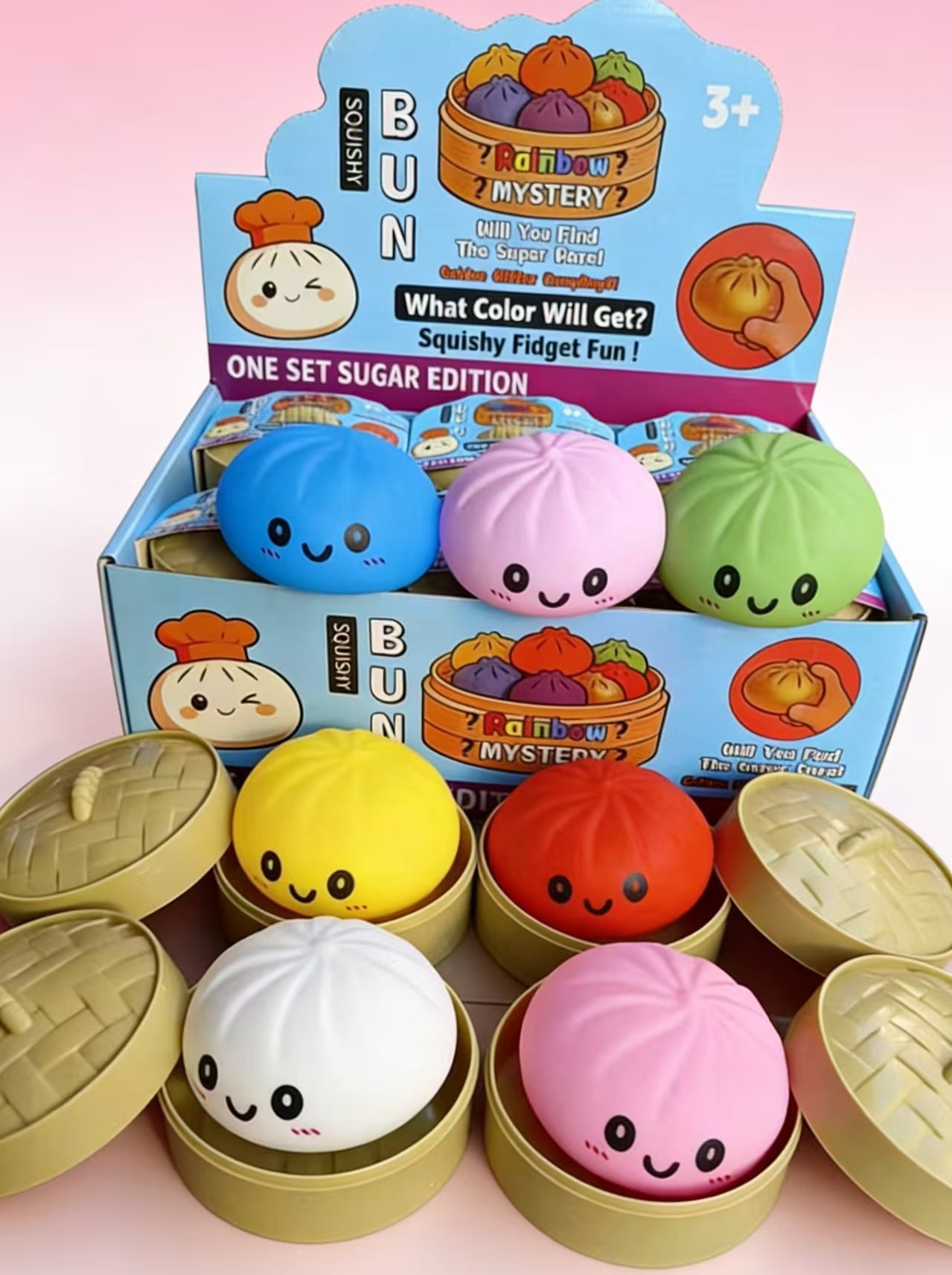 Stress-relief steamed bun squishy REPLICA