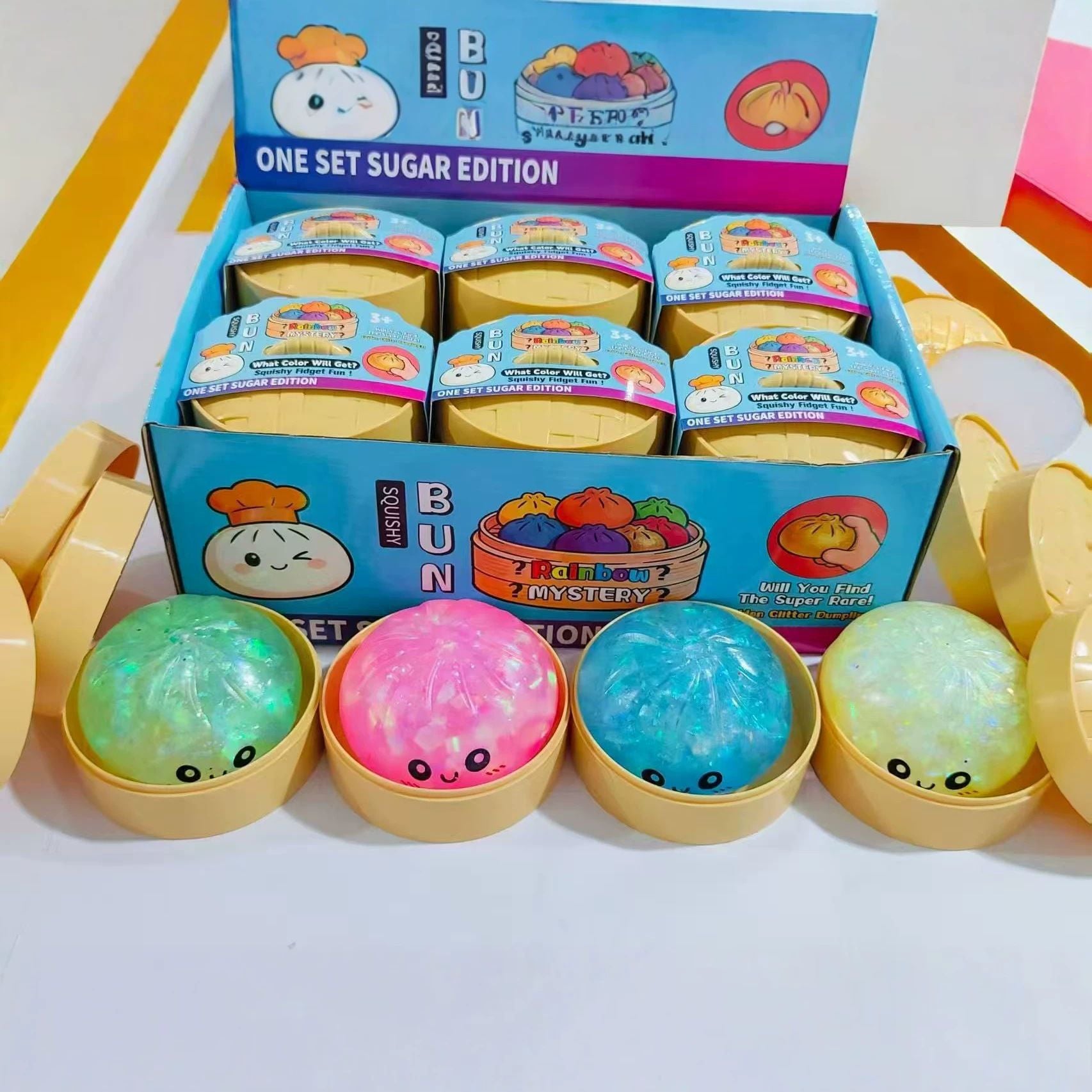 Stress-relief steamed bun squishy REPLICA