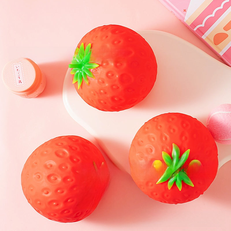 Strawberry Squeeze Stress Relief Toy