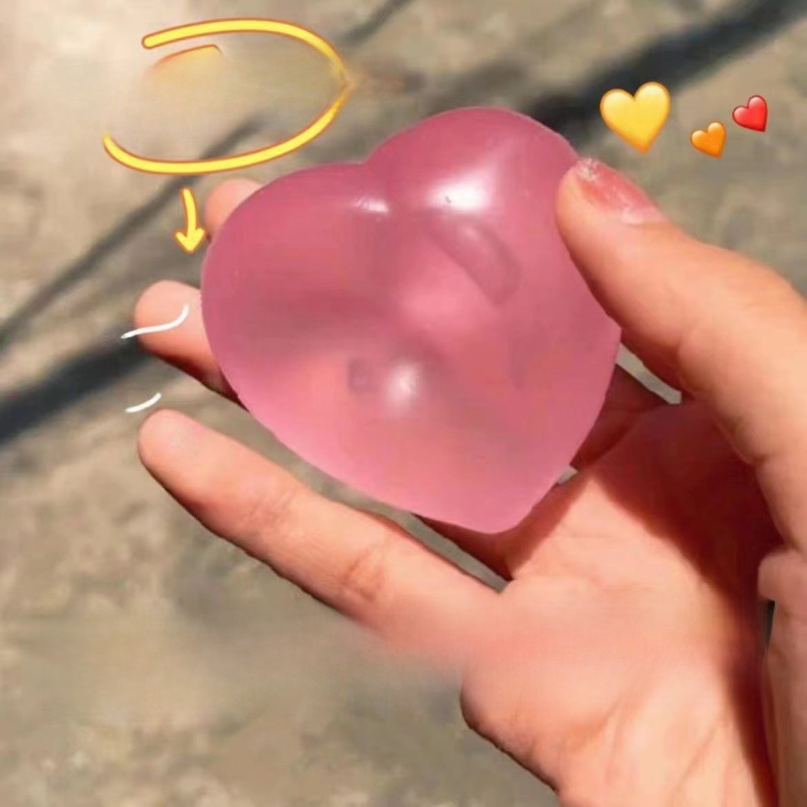 Color Change Squishy Stress Relief Toy